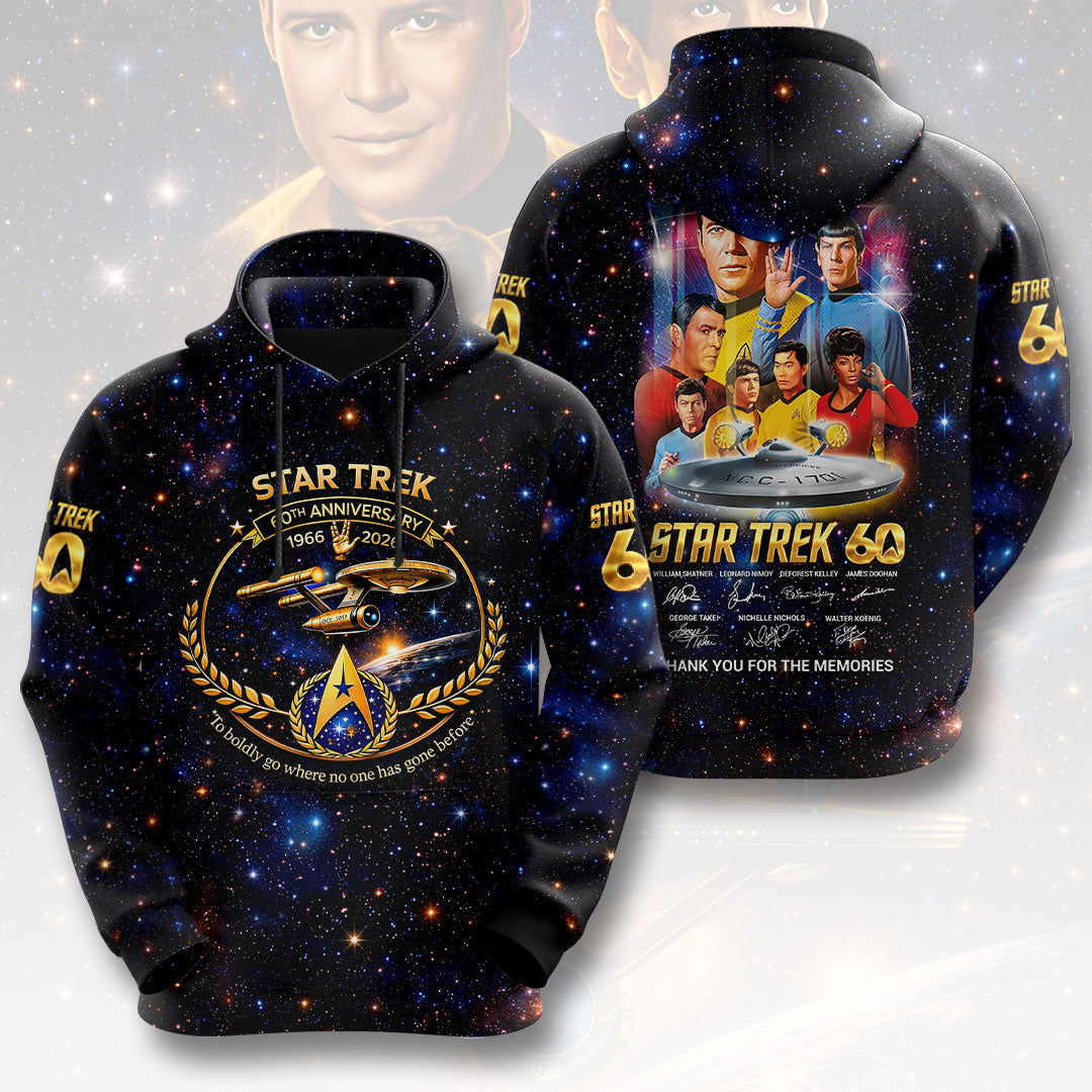 Star Trek 60th Anniversary 3D Apparel – HOATT17111