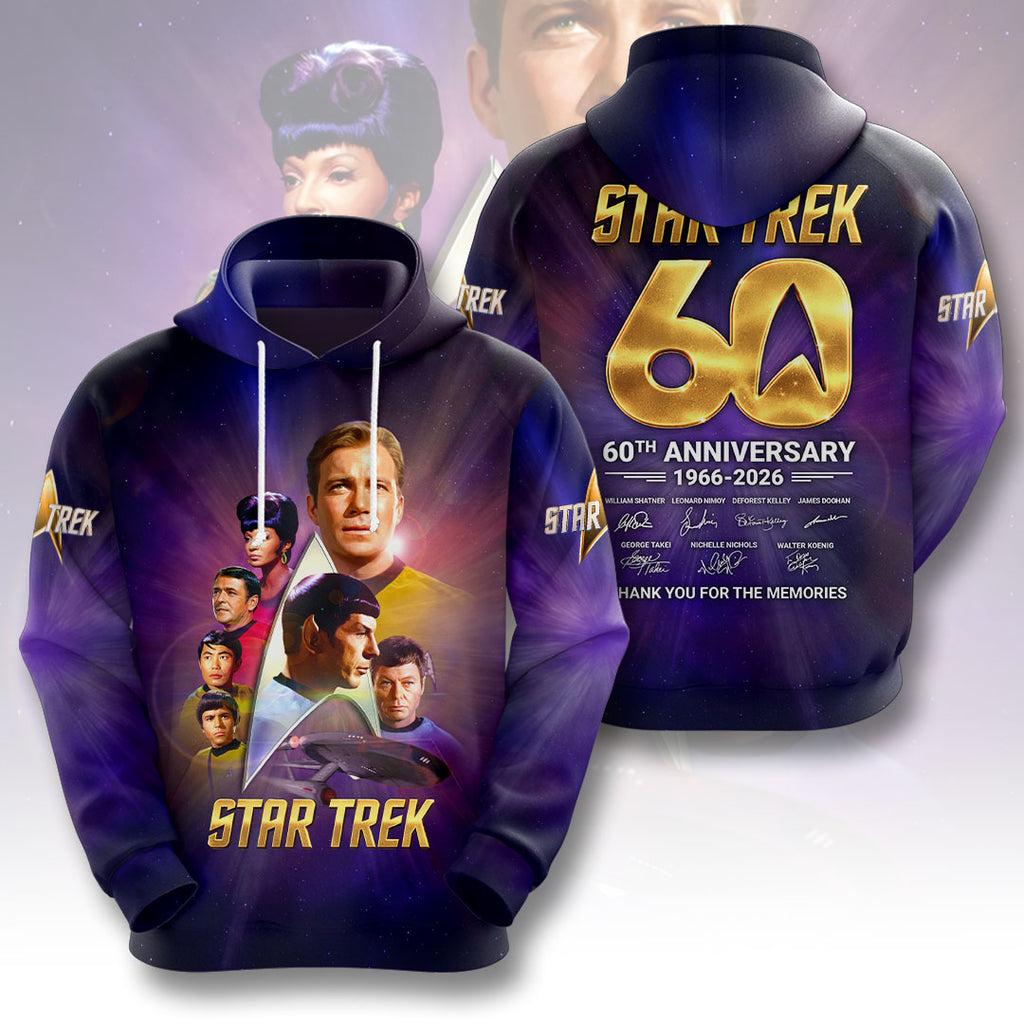 Star Trek 60th Anniversary 3D Apparel – HOATT17574