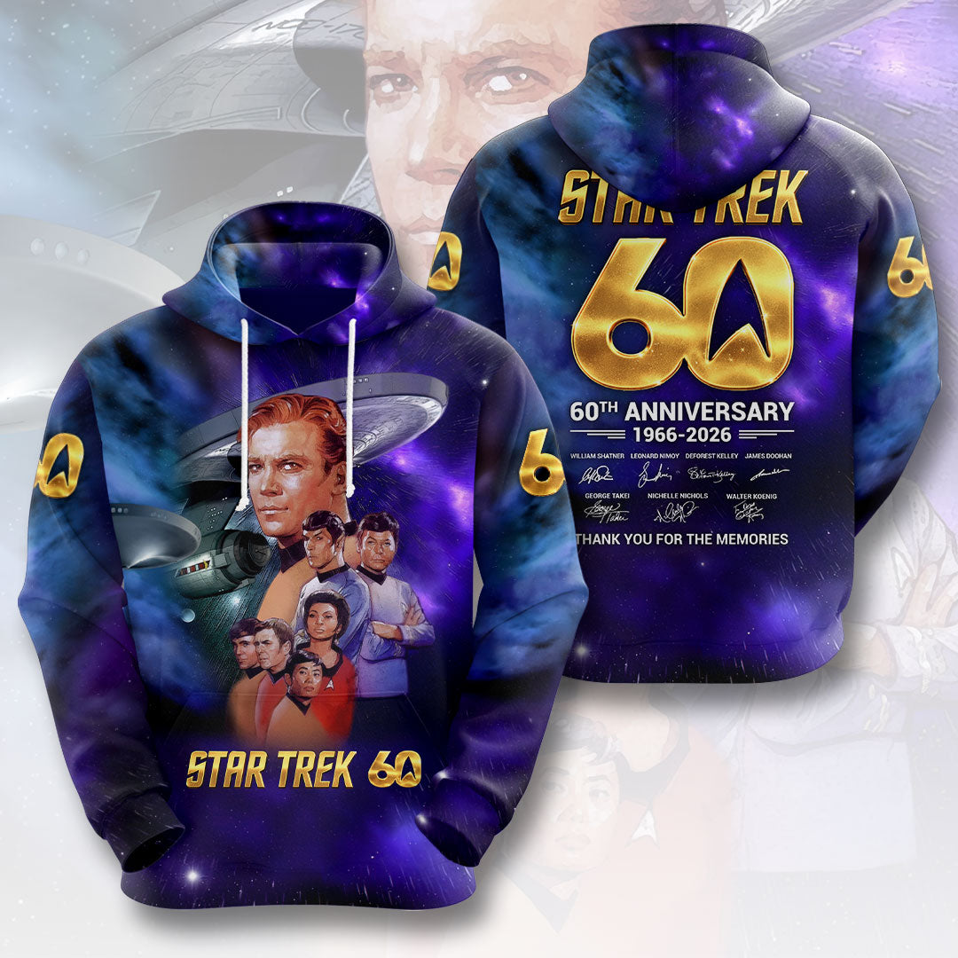 Star Trek 60th Anniversary 3D Apparel – HOATT19152