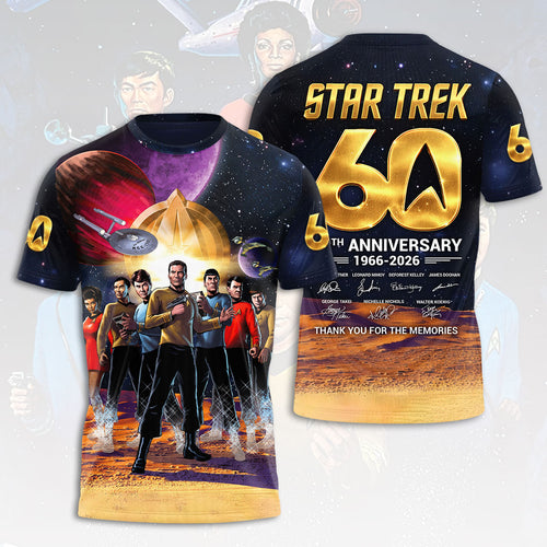 Star Trek 60th Anniversary 3D Apparel – HOATT19913