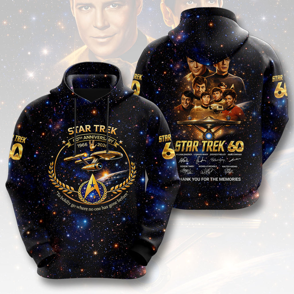 Star Trek 60th Anniversary 3D Apparel – HOATT16330