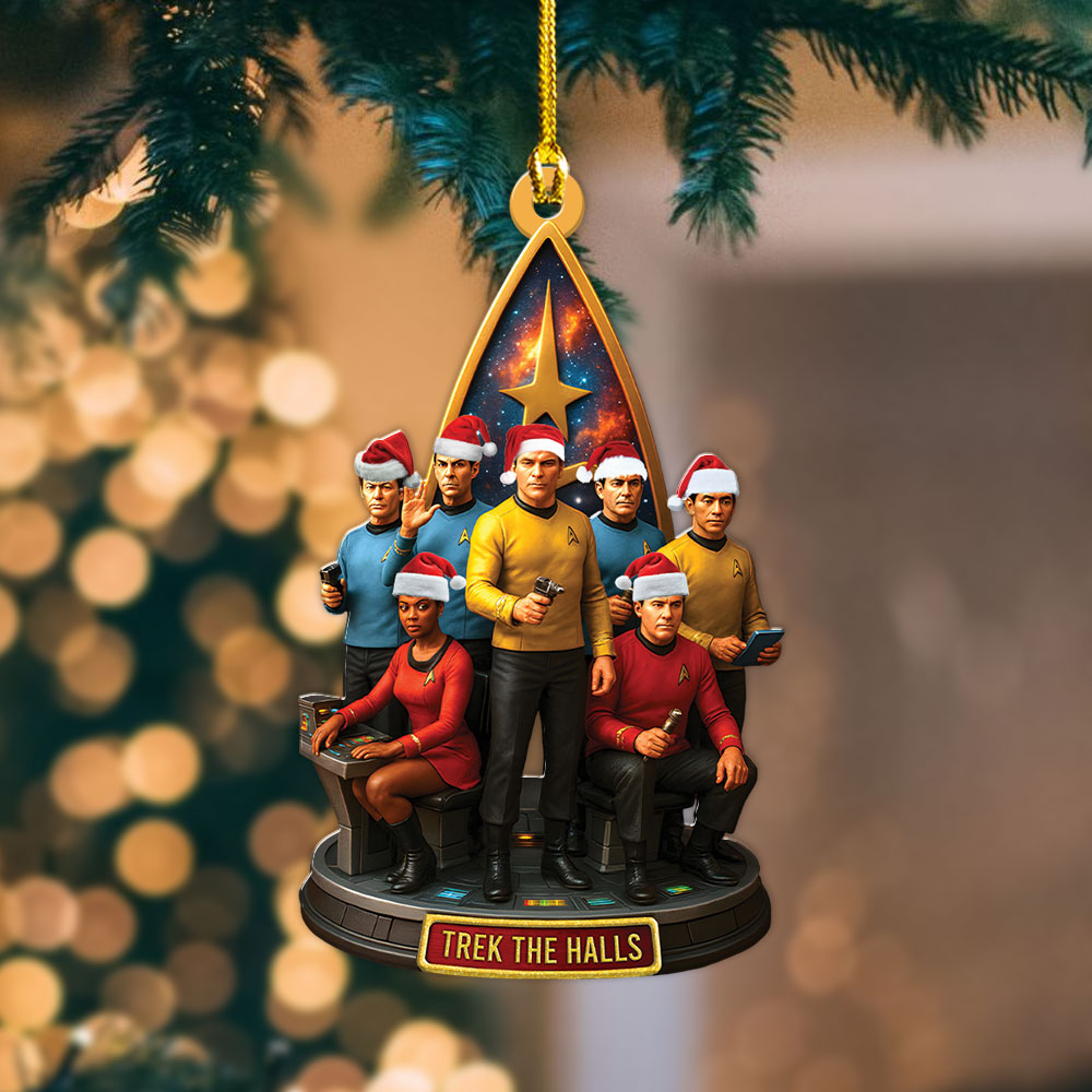Star Trek Custom Shape 2-sided Acrylic Ornament – MAITM13296