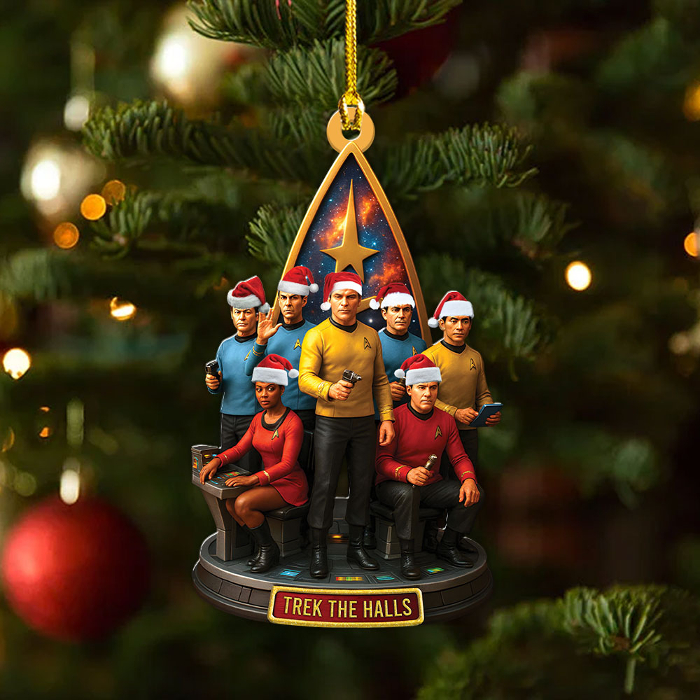 Star Trek Custom Shape 2-sided Acrylic Ornament – MAITM13296
