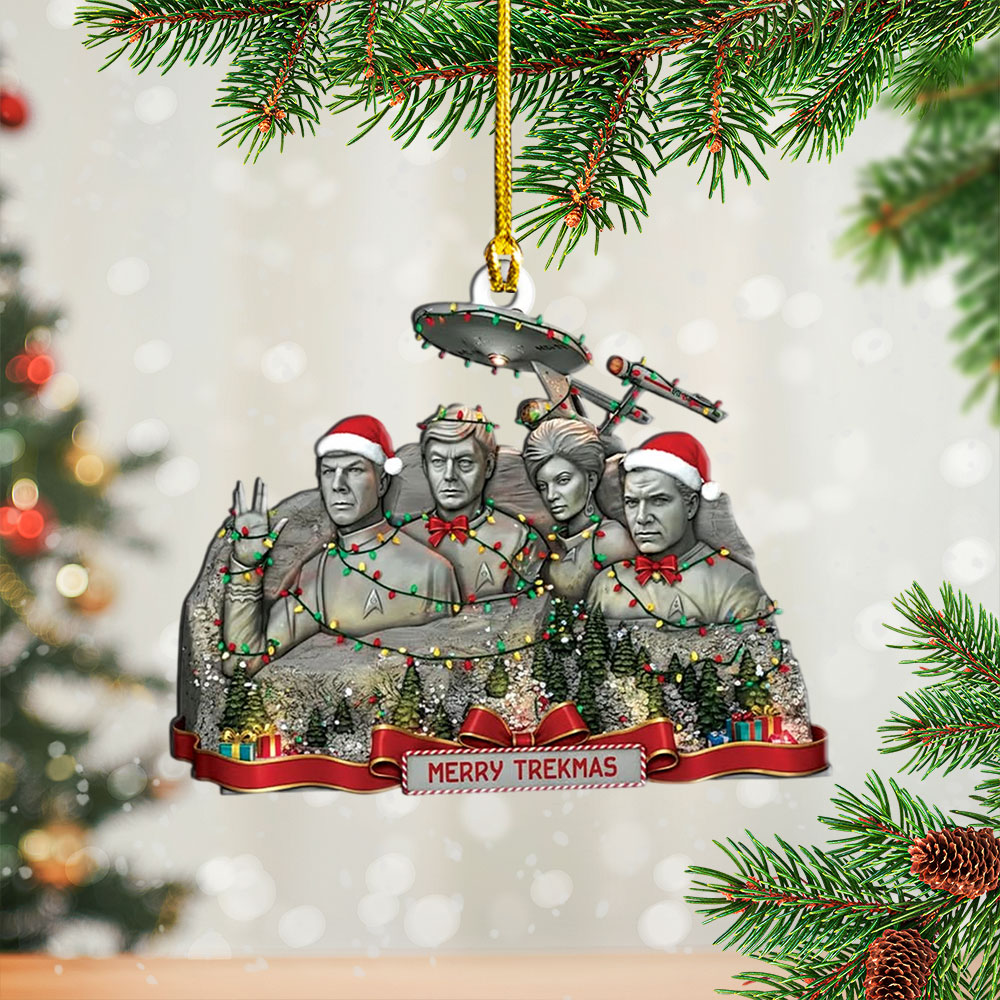 Star Trek Custom Shape 2-sided Acrylic Ornament – MAITM13335