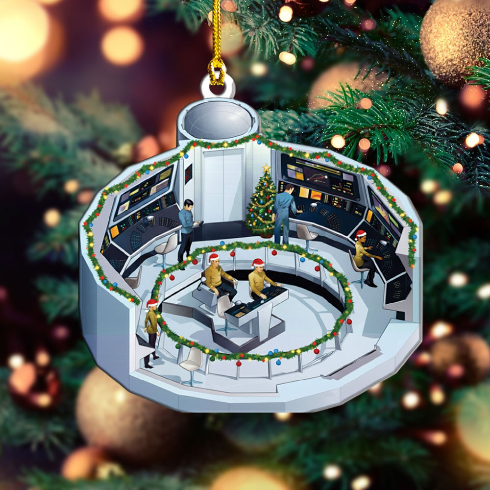 Star Trek Custom Shape 2-sided Acrylic Ornament – MAITM13415