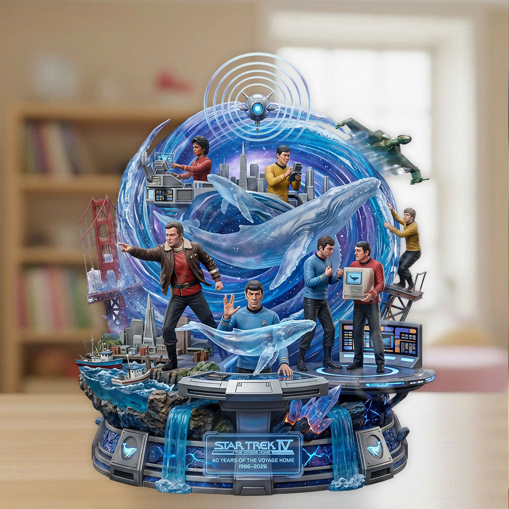 Star Trek IV: The Voyage Home Custom Shape Acrylic Plaque – TMTHU6359