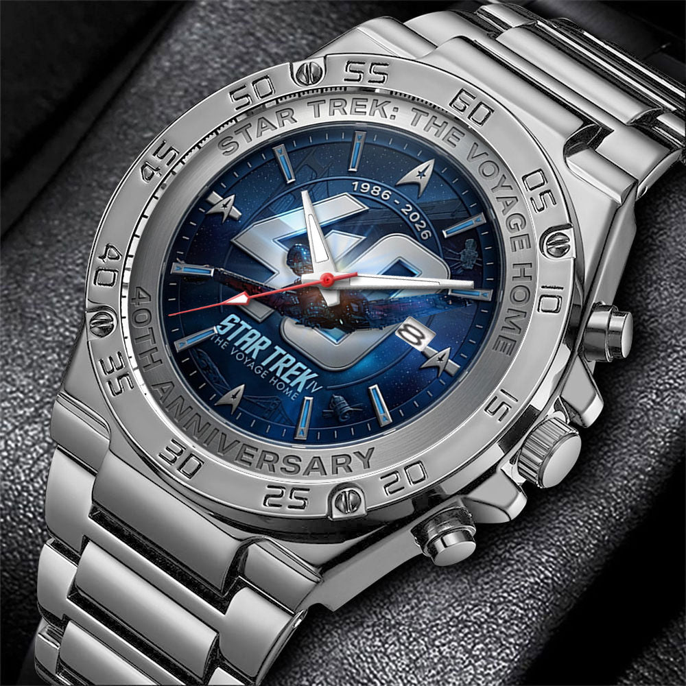 Star Trek IV: The Voyage Home Gentleman Stainless Steel Watch – TMTHU6669