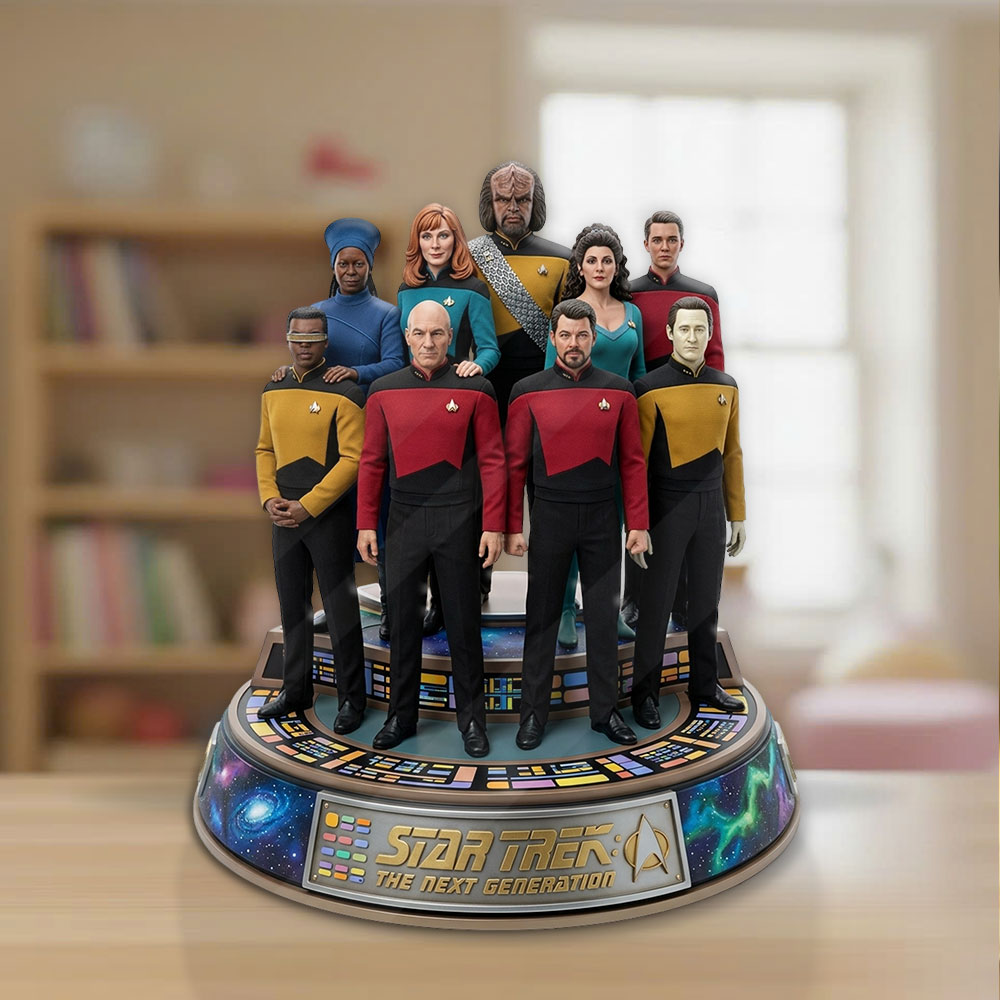 Star Trek: The Next Generation Custom Shape Acrylic Plaque – TMTHU5521