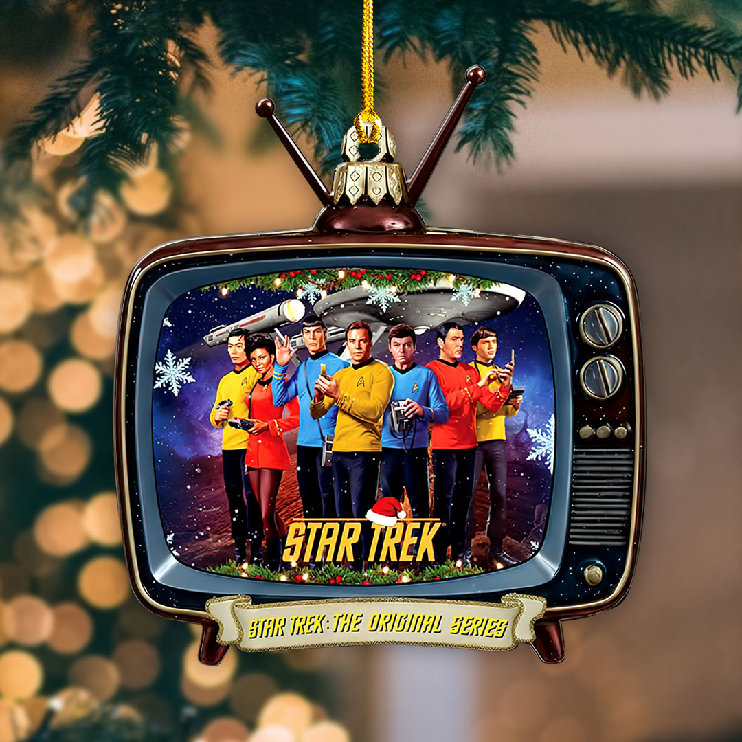 Star Trek: The Original Series Custom Shape 2-sided Acrylic Ornament – HOATT13567