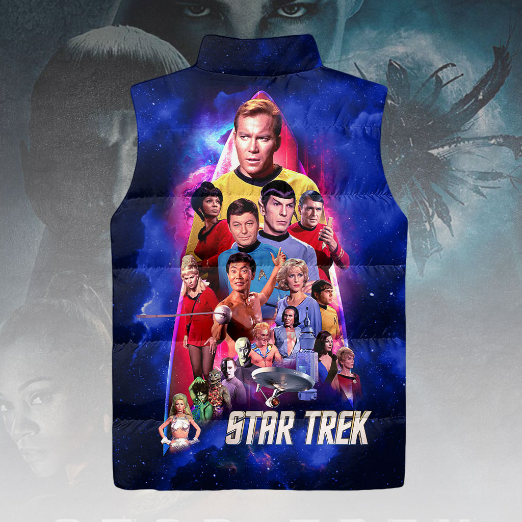 Star Trek: The Original Series 60th Anniversary 3D Sleeveless Down Jacket – HOATT15236