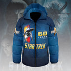 Star Trek: The Original Series 60th Anniversary Thickened Down Hooded Jacket – HOATT14049