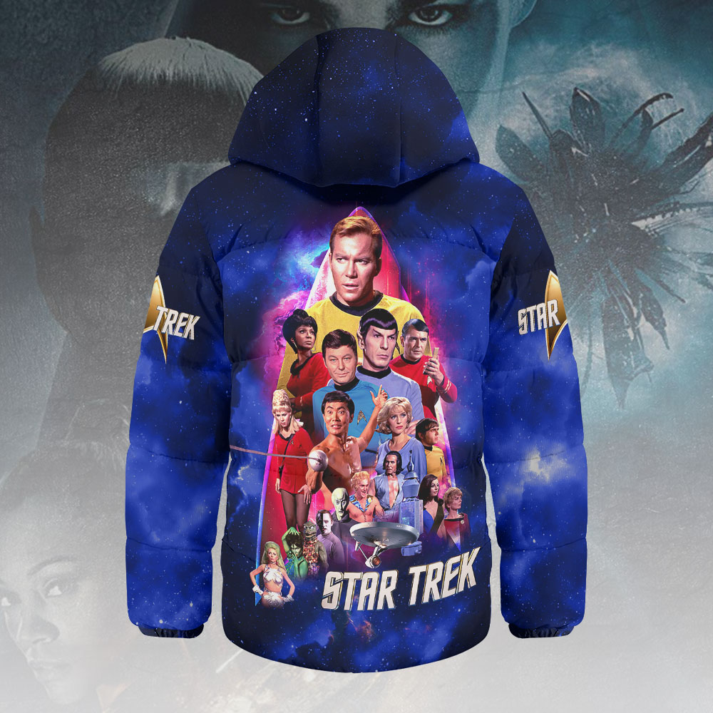Star Trek: The Original Series 60th Anniversary Thickened Down Hooded Jacket – HOATT13884