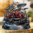 Star Trek VI: The Undiscovered Country 35th Anniversary Custom Shape Acrylic Plaque – TMTHU9061
