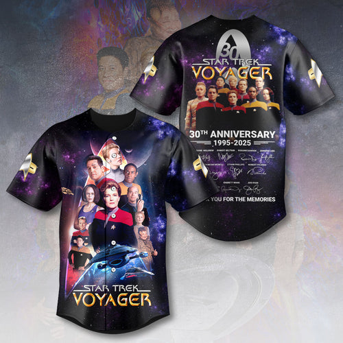 Star Trek: Voyager 30th Anniversary Baseball Jersey – HOATT12464