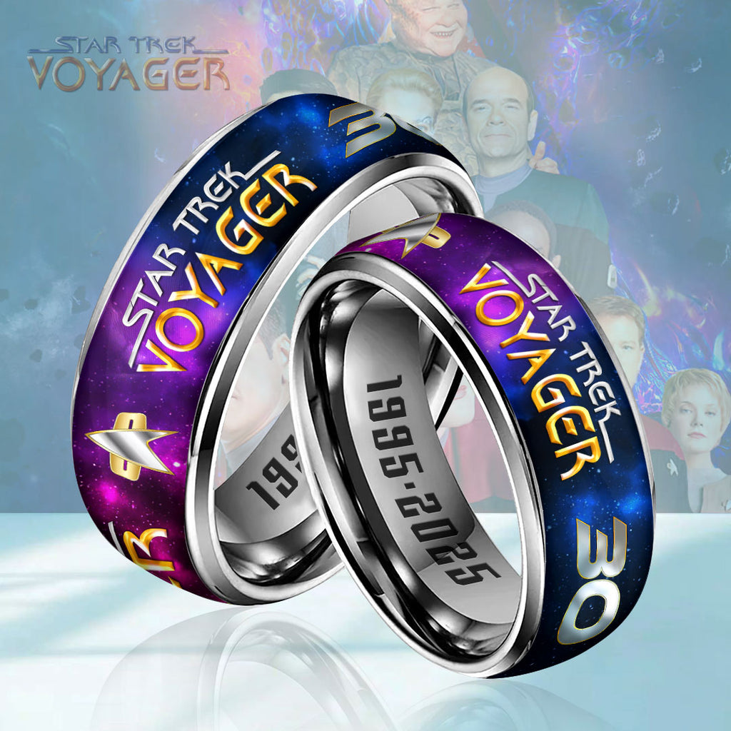 Star Trek: Voyager 30th Anniversary Custom Alloy Ring – HOATT12493