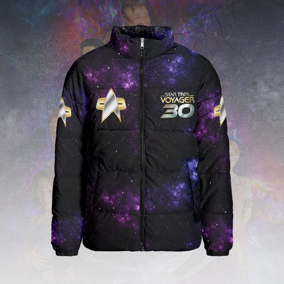 Star Trek: Voyage 3D Stand Collar Puffer Jacket – HOATT14916