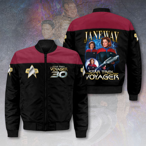 Star Trek: Voyager 3D Bomber Jacket – HOATT15153