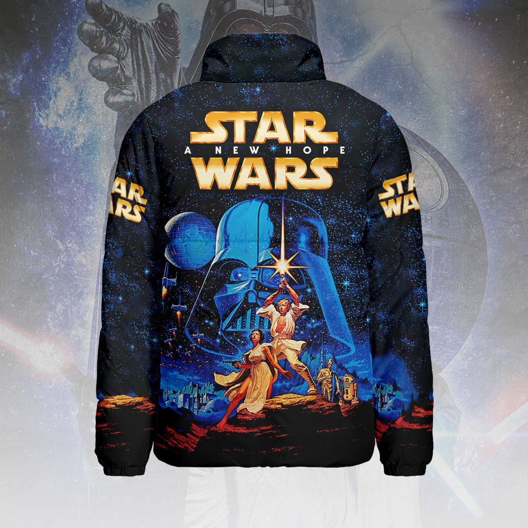 Star Wars 3D Stand Collar Puffer Jacket – HOATT14293