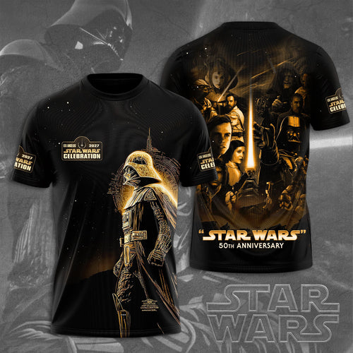 Star Wars 50th Anniversary 2027 3D Apparel – TMTHU6055