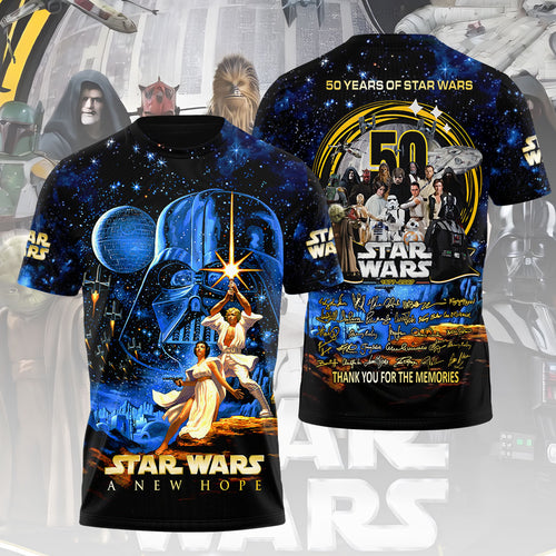 Star Wars 50th Anniversary 2027 3D Apparel – TMTHU4750