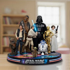 Star Wars 50th Anniversary 2027 Custom Shape Acrylic Plaque – TMTHU5260