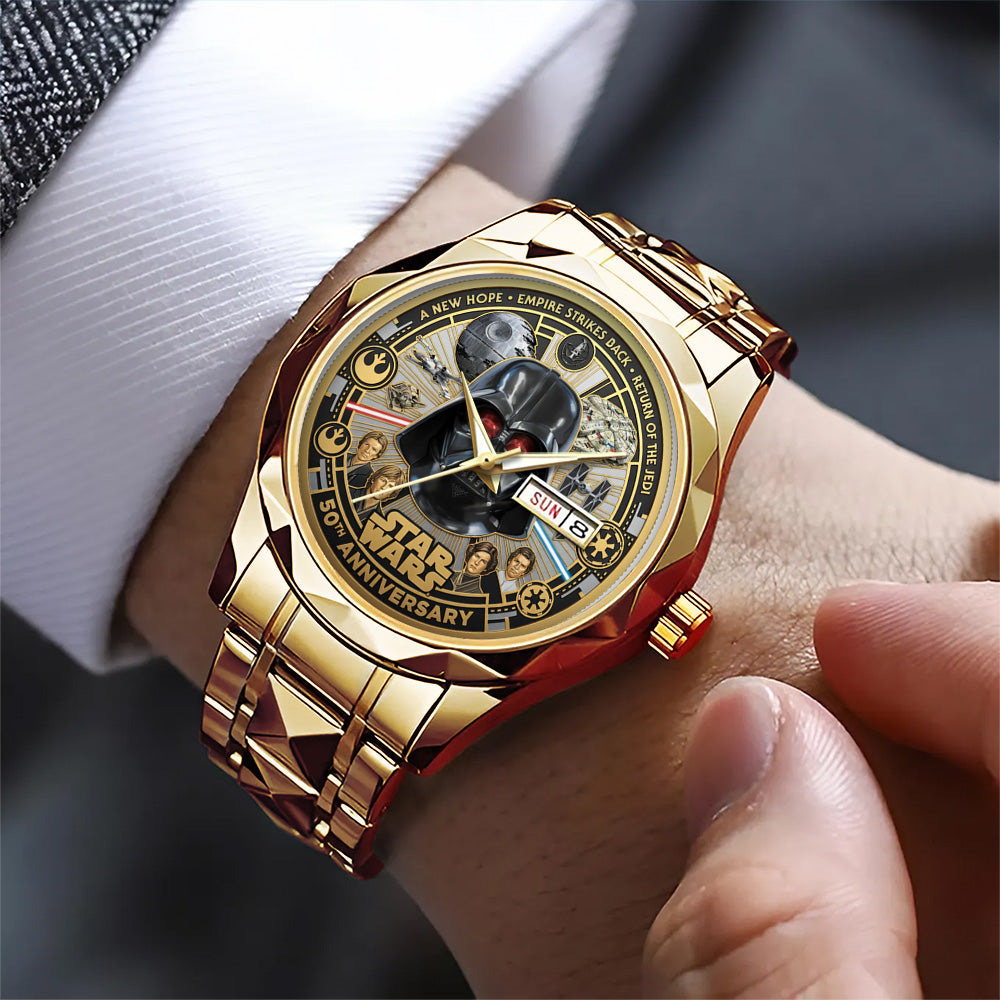 Star Wars 50th Anniversary 2027 Alloy Luxury Quartz Watch – TMTHU4757