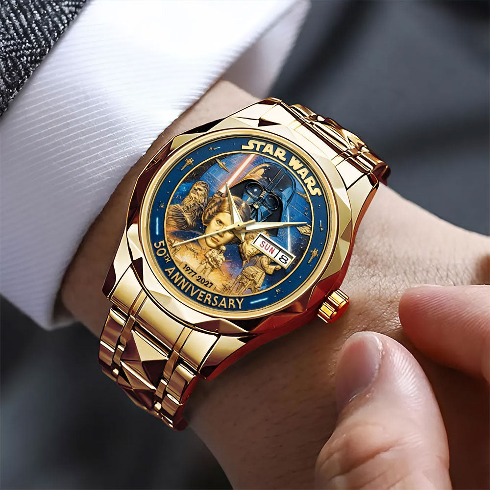 Star Wars 50th Anniversary 2027 Alloy Luxury Quartz Watch – TMTHU5393