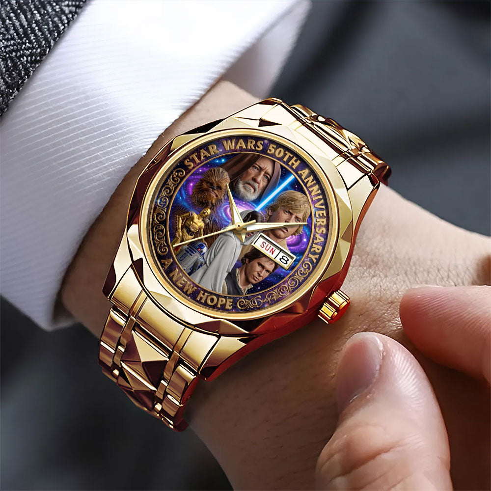 Star Wars 50th Anniversary 2027 Alloy Luxury Quartz Watch – TMTHU5591