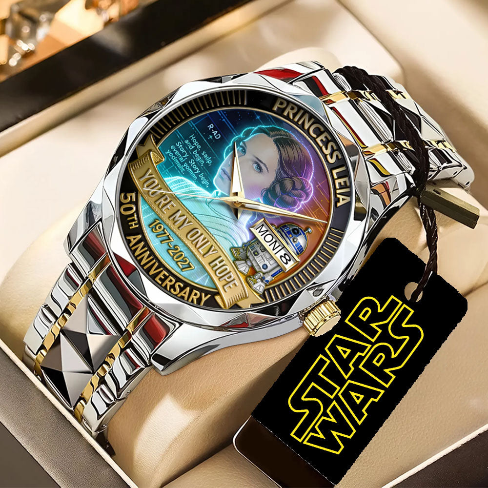 Star Wars 50th Anniversary 2027 Alloy Luxury Quartz Watch – TANTN20869