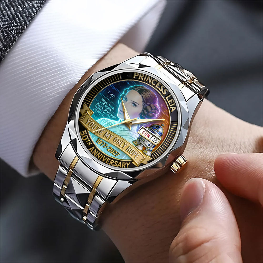 Star Wars 50th Anniversary 2027 Alloy Luxury Quartz Watch – TANTN20869
