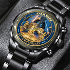 Star Wars 50th Anniversary 2027 Black Stainless Steel Watch – TMTHU5394