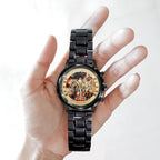 Star Wars 50th Anniversary 2027 Black Stainless Steel Watch – TMTHU5397