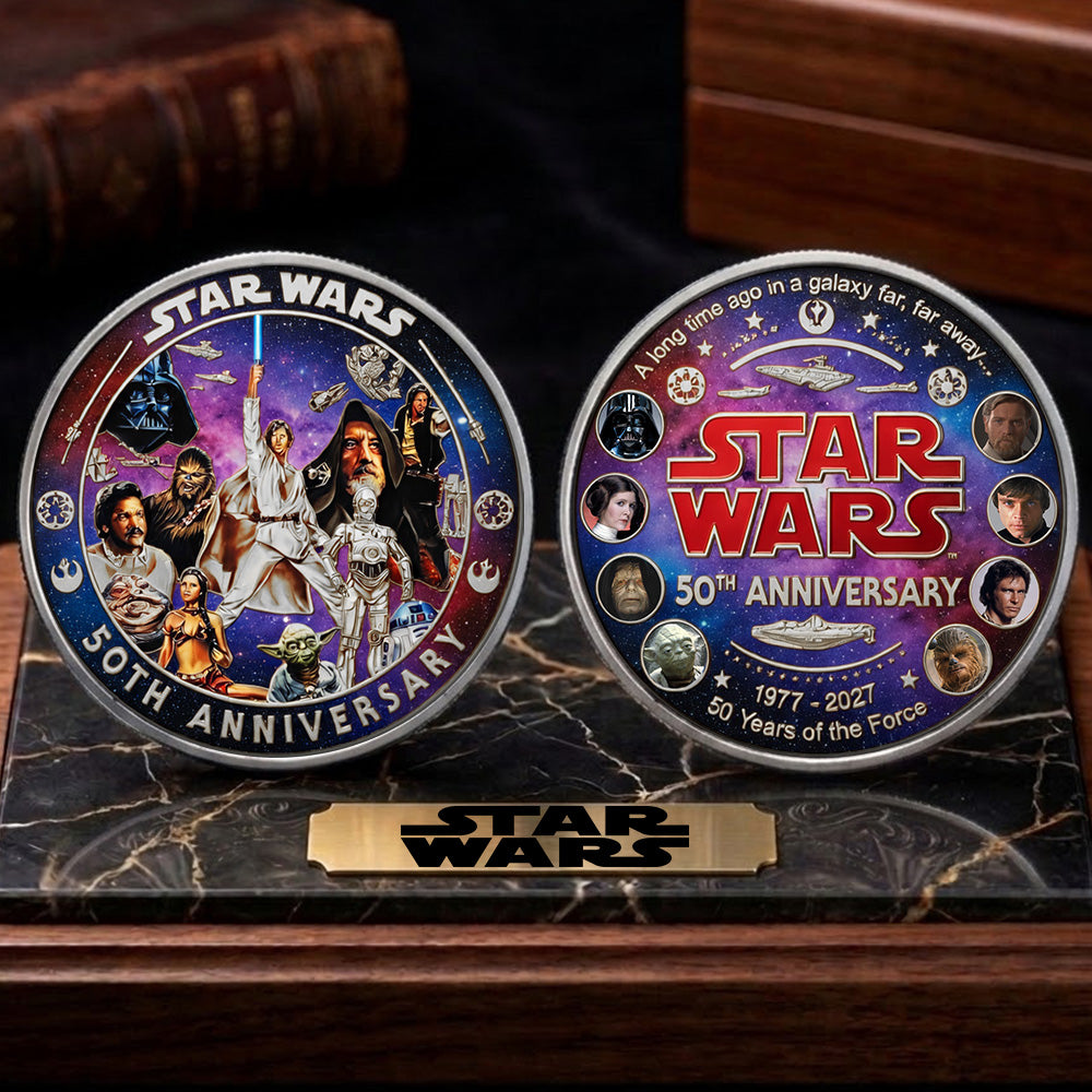 Star Wars 50th Anniversary 2027 Commemorative Coin – TMTHU5263