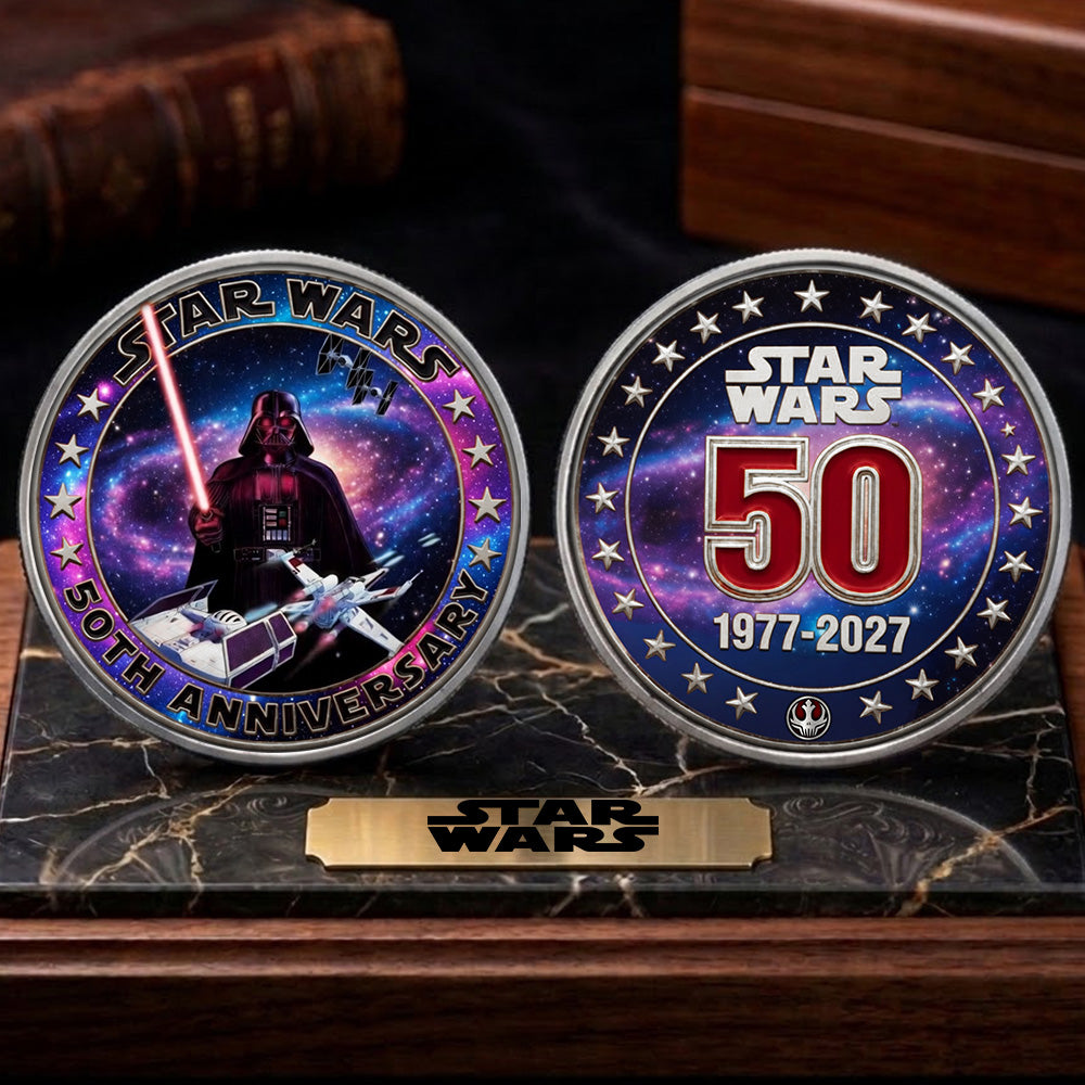 Star Wars 50th Anniversary 2027 Commemorative Coin – TMTHU5422
