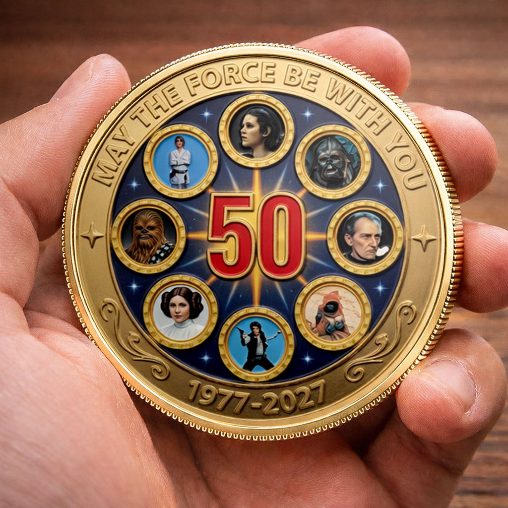 Star Wars 50th Anniversary 2027 Commemorative Coin – TMTHU5451