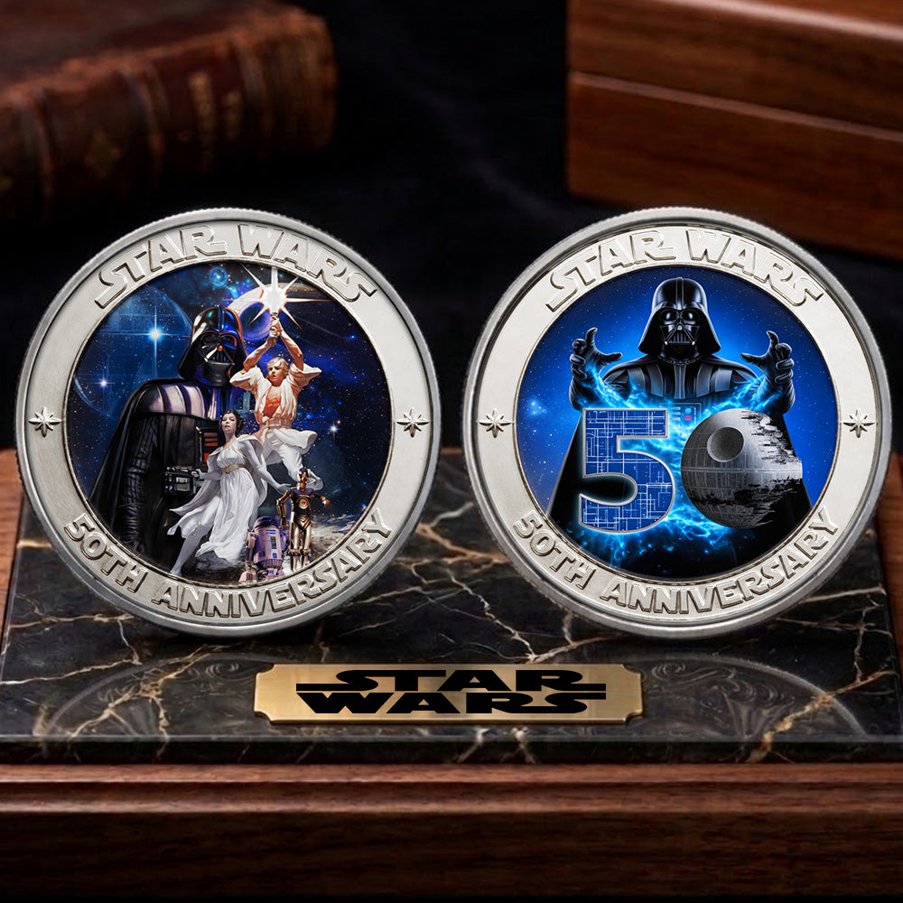 Star Wars 50th Anniversary 2027 Commemorative Coin – TMTHU5645
