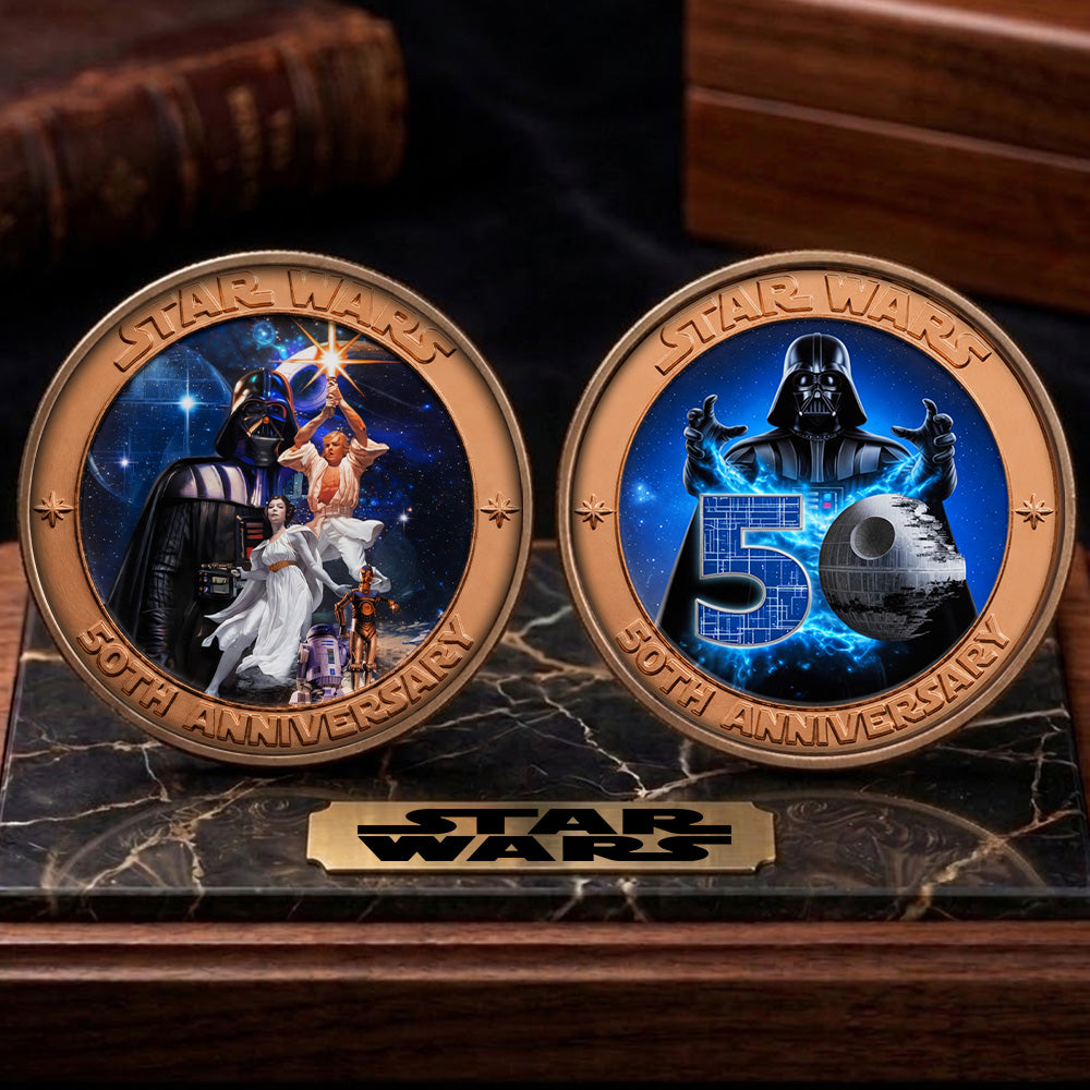 Star Wars 50th Anniversary 2027 Commemorative Coin – TMTHU5645