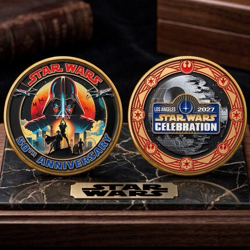 Star Wars 50th Anniversary 2027 Commemorative Coin – TMTHU6097