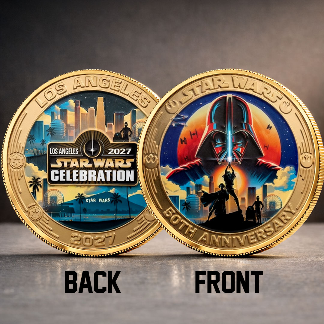 Star Wars 50th Anniversary 2027 Commemorative Coin – TMTHU6098