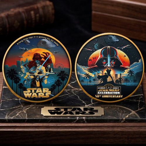 Star Wars 50th Anniversary 2027 Commemorative Coin – TMTHU6277