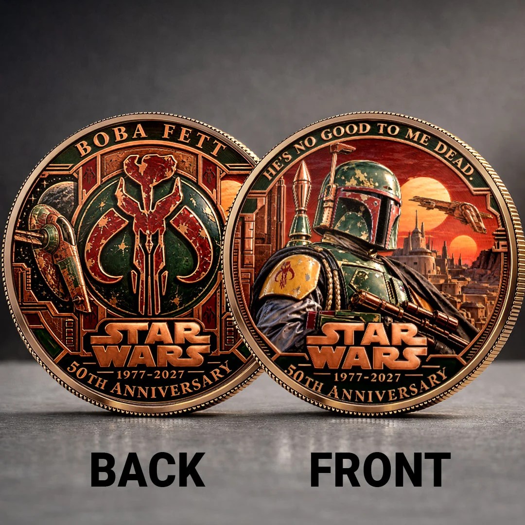 Star Wars 50th Anniversary 2027 Commemorative Coin – TANTN26133