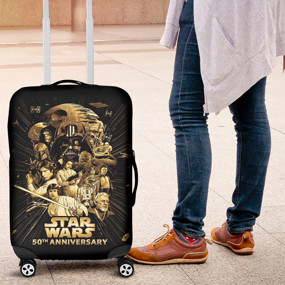 Star Wars 50th Anniversary 2027 Luggage Cover – TMTHU5417