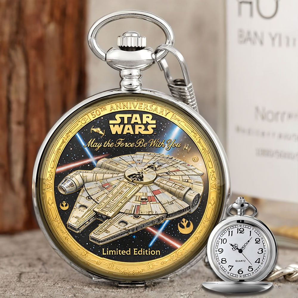 Star Wars 50th Anniversary 2027 Pocket Watch – TMTHU5586
