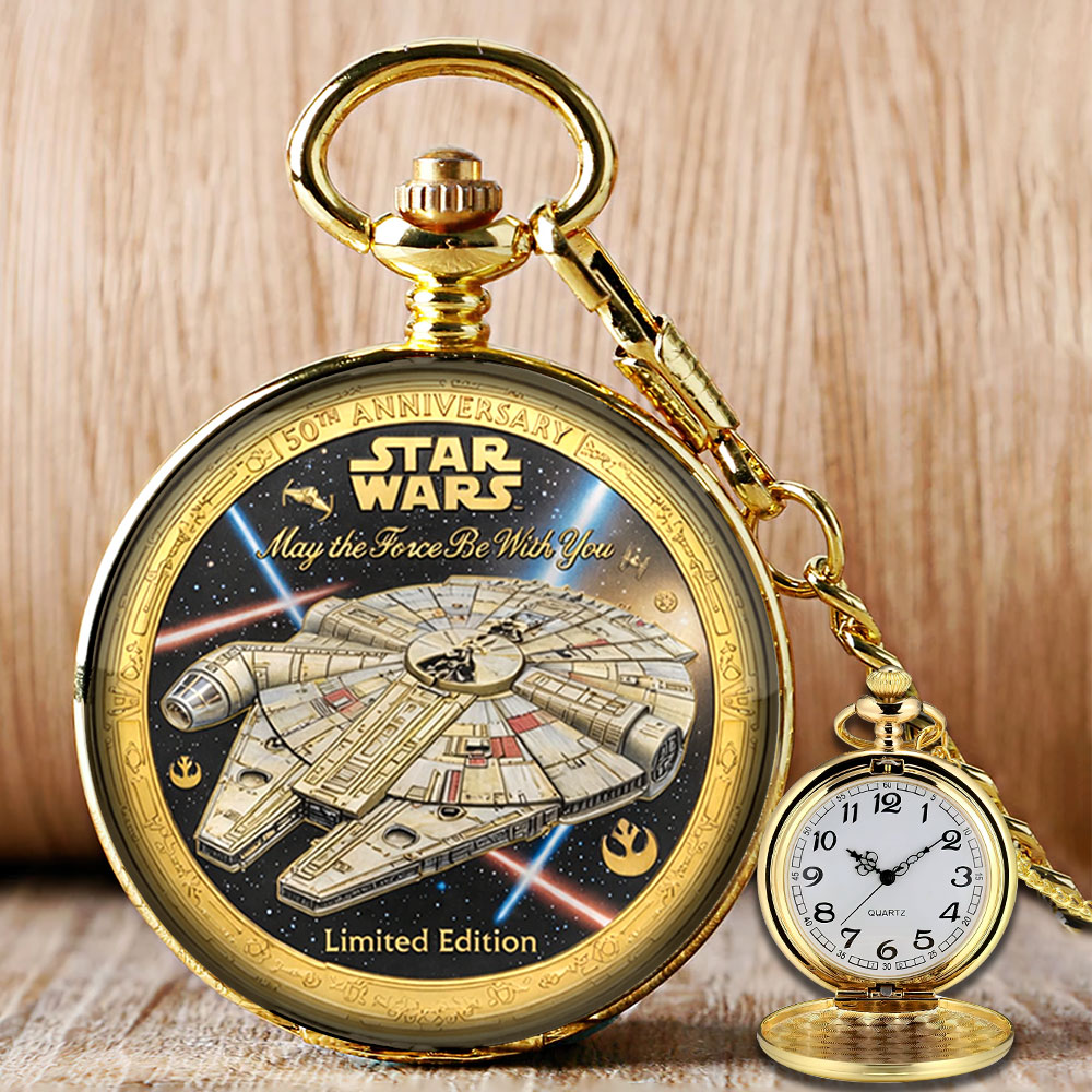 Star Wars 50th Anniversary 2027 Pocket Watch – TMTHU5586