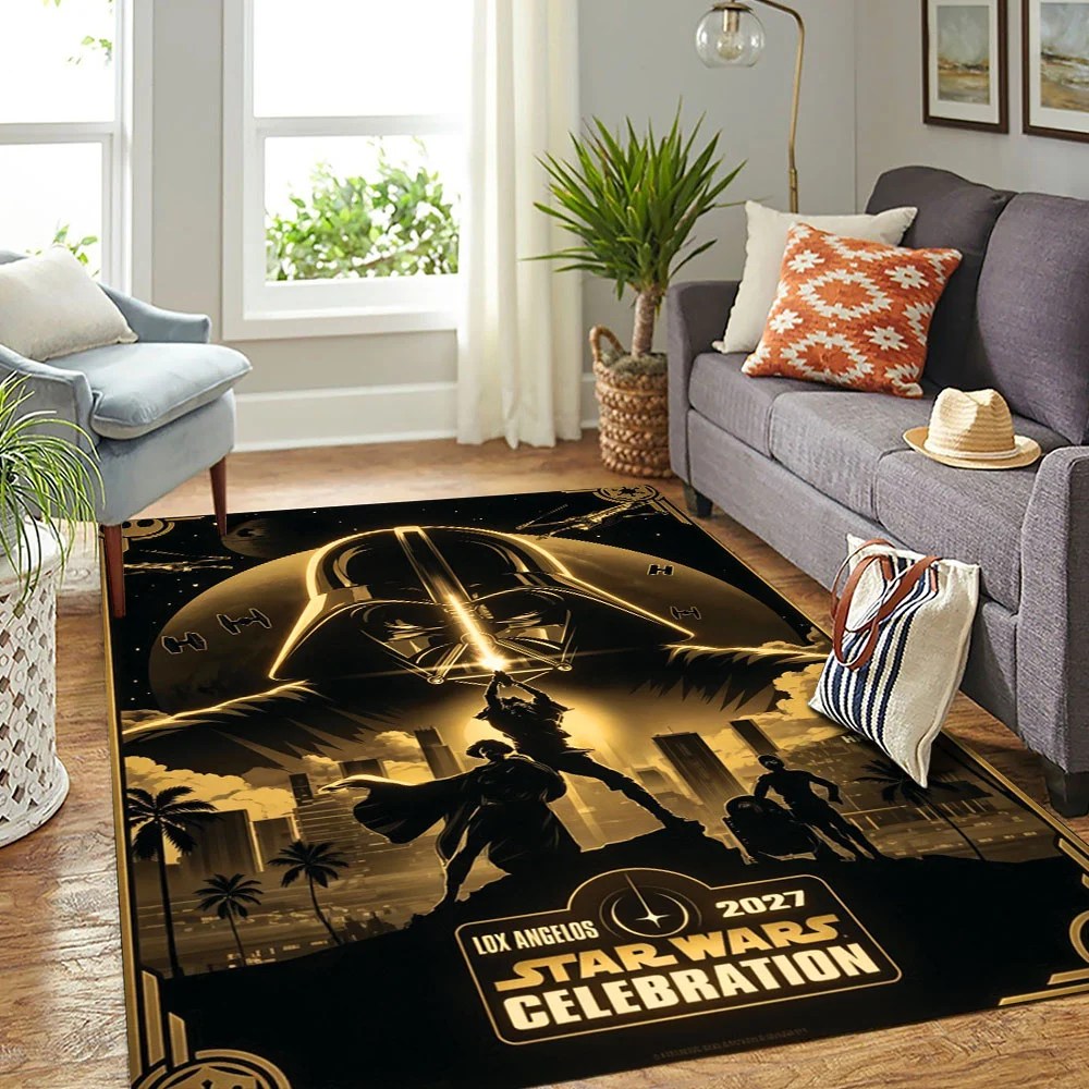 Star Wars 50th Anniversary 2027 Rectangular Rug – TMTHU9971
