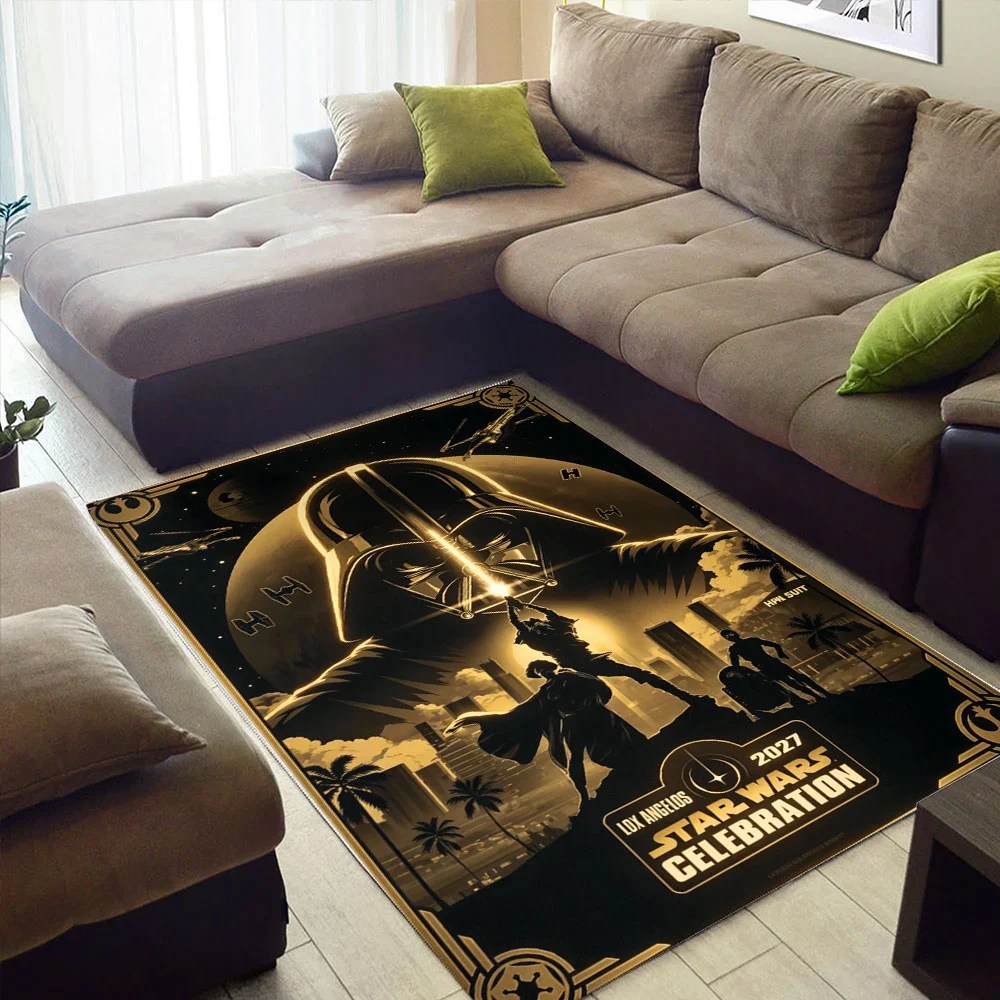 Star Wars 50th Anniversary 2027 Rectangular Rug – TMTHU9971