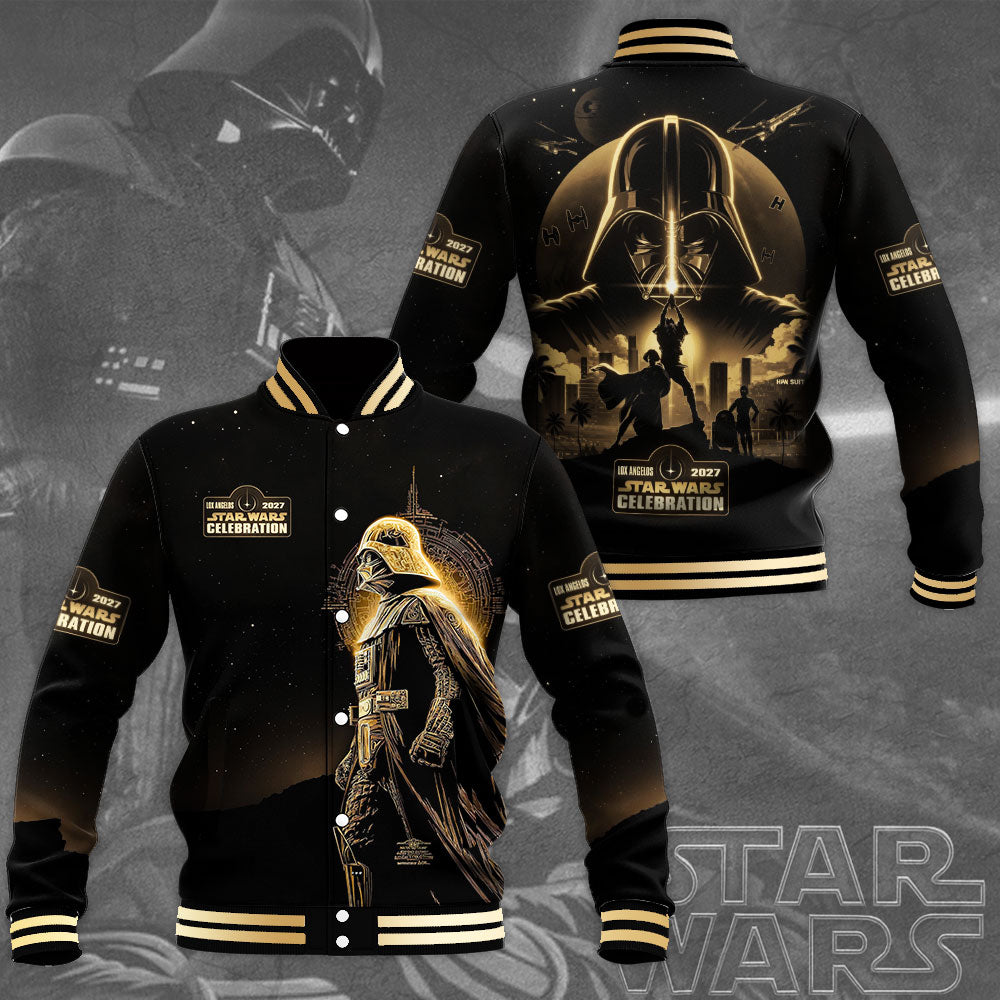 Star Wars 50th Anniversary 2027 Varsity Jacket – TMTHU5588