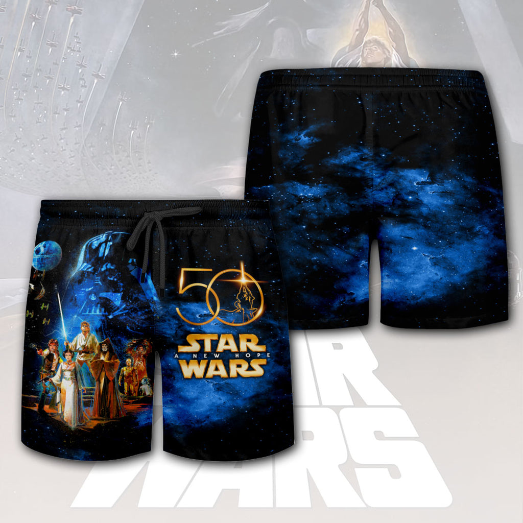 Star Wars 50th Anniversary 3D Casual Shorts – HOATT16415