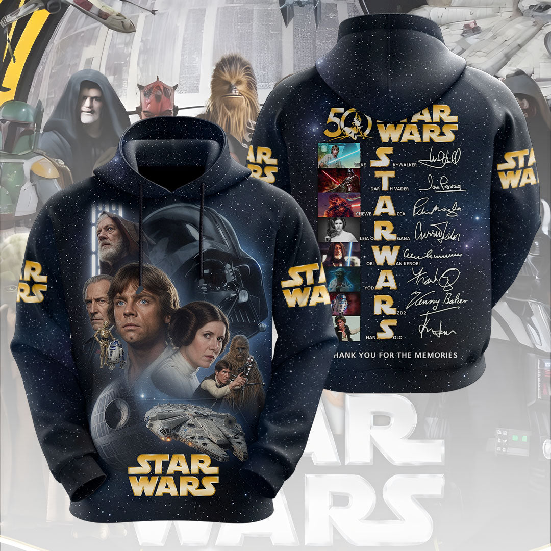 Star Wars 50th Anniversary 3D Apparel – TMTHU7456