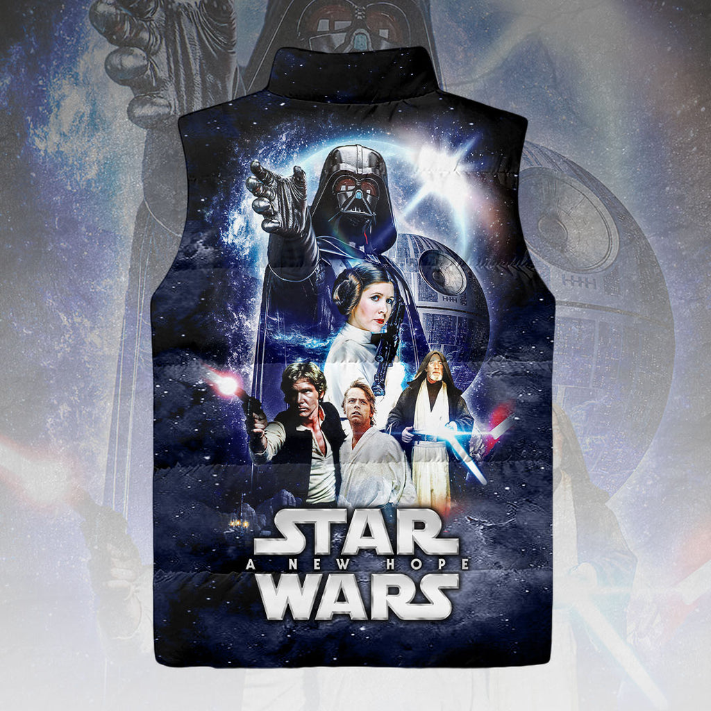 Star Wars 50th Anniversary 3D Sleeveless Down Jacket – HOATT13983